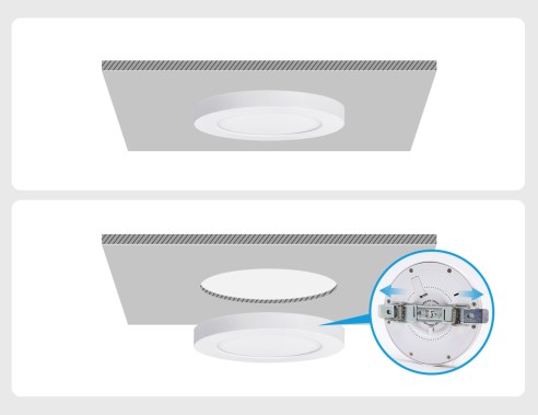 Downlight LED circular  Embutir-superfície-cor-3000k-4000k-6000k-02